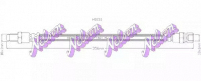 KAWE h1031 -  Тормозной шланг