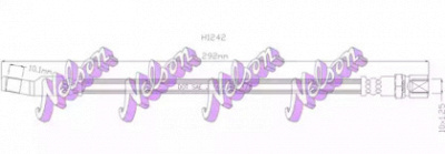 KAWE h1242 -  Тормозной шланг