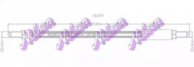 KAWE h1297 -  Тормозной шланг