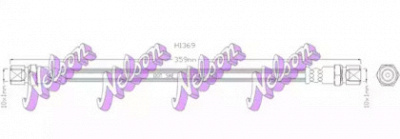 KAWE h1369 -  Тормозной шланг