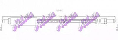 KAWE h1651 -  Тормозной шланг