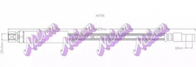 KAWE h1755 -  Тормозной шланг