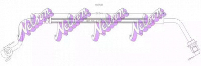 KAWE h1758 -  Тормозной шланг