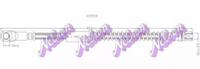 KAWE h3559 -  Тормозной шланг