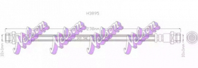 KAWE h3895 -  Тормозной шланг