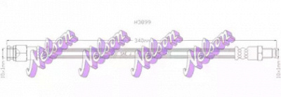 KAWE h3899 -  Тормозной шланг