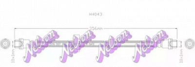 KAWE h4043 -  Тормозной шланг