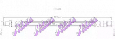 KAWE h4085 -  Тормозной шланг