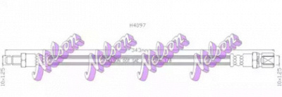 KAWE h4097 -  Тормозной шланг