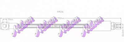 KAWE h4116 -  Тормозной шланг