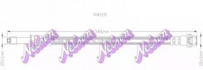 KAWE h4119 -  Тормозной шланг