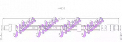 KAWE h4138 -  Тормозной шланг