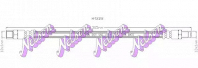 KAWE h4228 -  Тормозной шланг