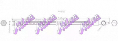 KAWE h4272 -  Тормозной шланг