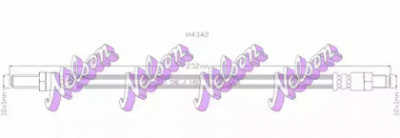 KAWE h4342 -  Тормозной шланг