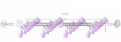 KAWE h4387 -  Тормозной шланг