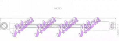 KAWE h4393 -  Тормозной шланг
