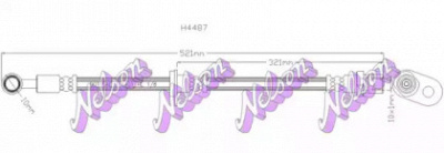 KAWE h4487 -  Тормозной шланг