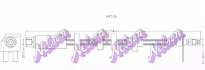 KAWE h4526 -  Тормозной шланг