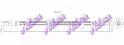 KAWE h4613 -  Тормозной шланг