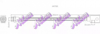KAWE h4708 -  Тормозной шланг