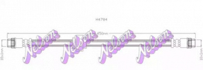 KAWE h4784 -  Тормозной шланг
