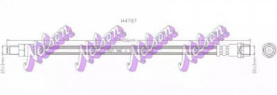 KAWE h4787 -  Тормозной шланг