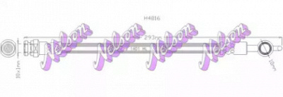 KAWE h4816 -  Тормозной шланг