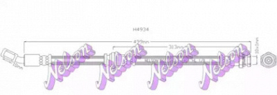 KAWE h4934 -  Тормозной шланг