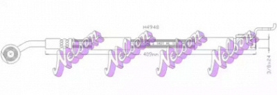 KAWE h4948 -  Тормозной шланг