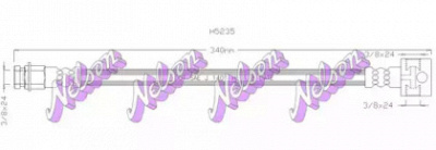KAWE h5235 -  Тормозной шланг