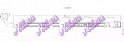KAWE h5289 -  Тормозной шланг