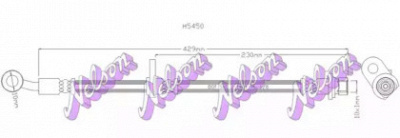 KAWE h5450 -  Тормозной шланг