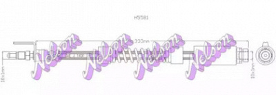 KAWE h5581 -  Тормозной шланг