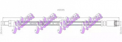 KAWE h5595 -  Тормозной шланг