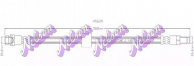 KAWE h5620 -  Тормозной шланг