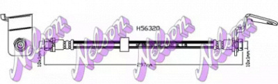 KAWE h5632q -  Тормозной шланг
