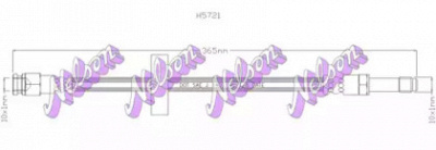 KAWE h5721 -  Тормозной шланг