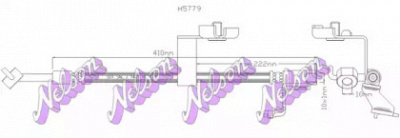 KAWE h5779 -  Тормозной шланг