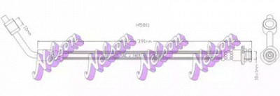 KAWE h5811 -  Тормозной шланг
