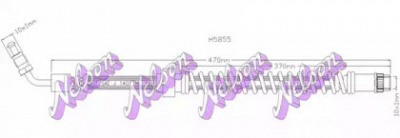 KAWE h5855 -  Тормозной шланг
