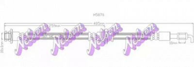 KAWE h5870 -  Тормозной шланг