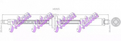 KAWE h5915 -  Тормозной шланг
