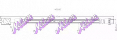 KAWE h5953 -  Тормозной шланг