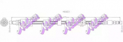 KAWE h6023 -  Тормозной шланг