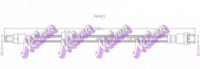 KAWE h6063 -  Тормозной шланг