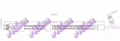 KAWE h6145 -  Тормозной шланг