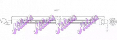 KAWE h6171 -  Тормозной шланг