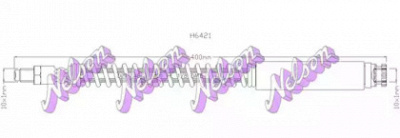 KAWE h6421 -  Тормозной шланг