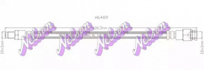 KAWE h6489 -  Тормозной шланг
